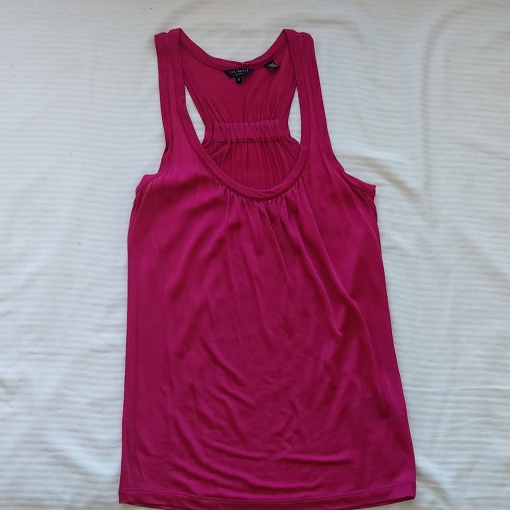 Skylon fushia top